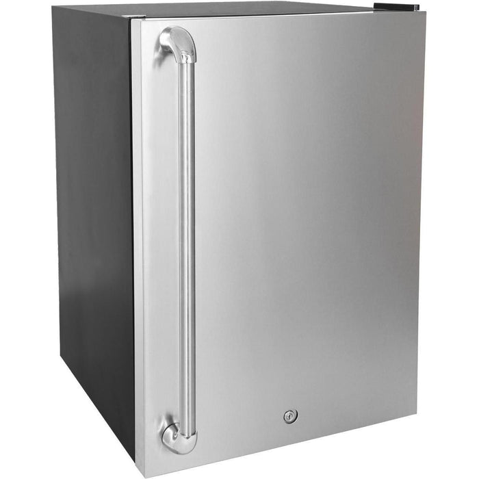 Blaze 20" 4.4 Cu. Ft. Right Hinge Compact Refrigerator W/ Stainless Steel Door & Towel Bar Handle - BLZ-SSFP-126