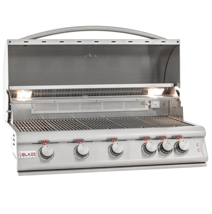 Blaze Professional 40 in., 5 Burner LTE Natural Gas Grill - BLZ-5LTE2