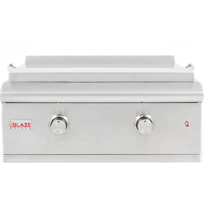 Blaze 30 in. Premium LTE Built-In Natural Gas Griddle - BLZ-GRID-LTE