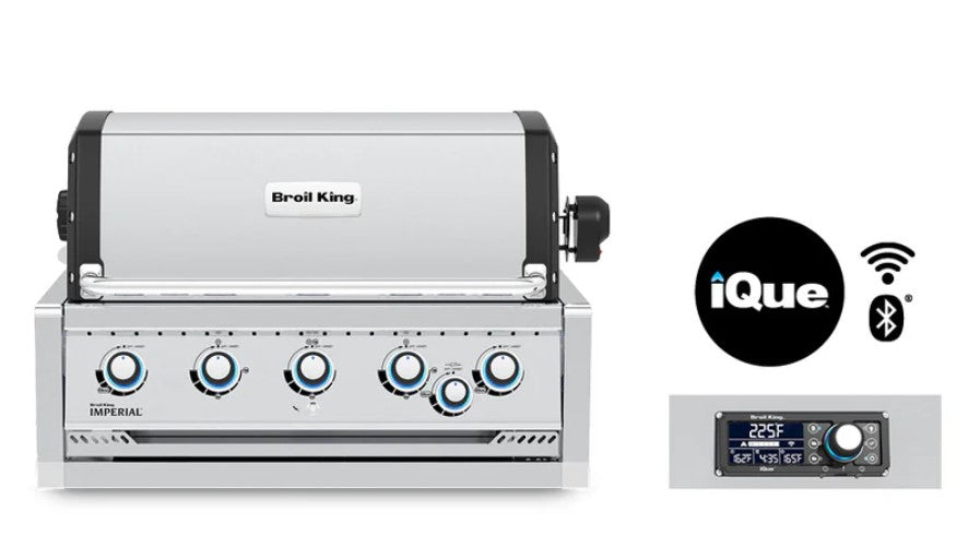 Broil King Imperial QS 570 Built-In Propane Gas Grill With iQue Technology - BK698774