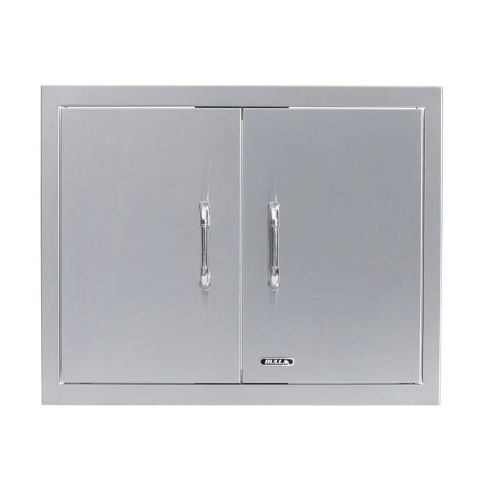 Bull 25-Inch Stainless Steel Double Door w/ Reveal - 33590