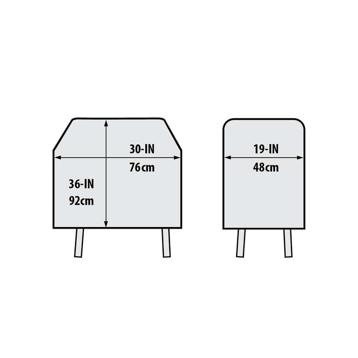 Broil King Select BBQ Cover 30-Inch fits Selected Porta-Chef and Gem Series - BK67420