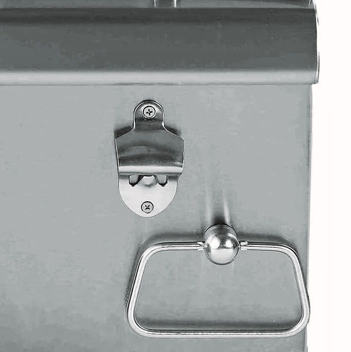 Bull 30-Inch Stainless Steel Slide-In Bar Center W/ Ice Chest & Sink - 97623