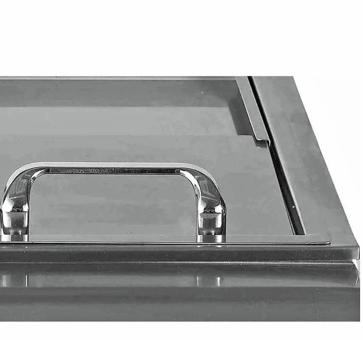 Bull 30-Inch Stainless Steel Slide-In Bar Center W/ Ice Chest & Sink - 97623