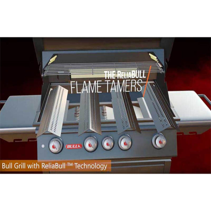 Bull Diablo 46 Inch 6-Burner Built-In Gas Grill With Rotisserie - 62648
