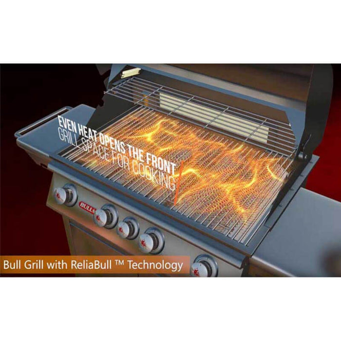 Bull Outlaw 30-Inch 4-Burner Built-In Gas Grill - 26039