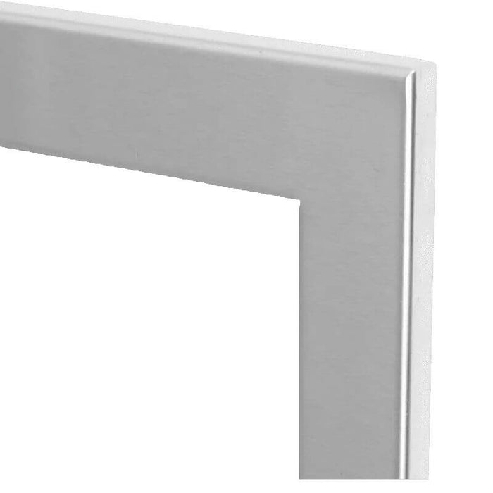 Bull Stainless Steel Finishing Frame With Reveal For Bull 24 Inch 4.9 Cu Ft Premium Refrigerator - 13910