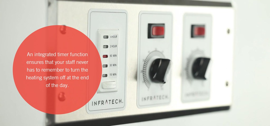 Infratech 30 4045 Solid State Control - 1 Zone Analog Control with Digital Timer - 4.5 x 6.75 x 2.5 in.