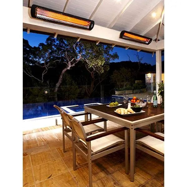 Bromic Tungsten Smart-Heat™ Electric 2000W Outdoor Heater BH0420030 - 44" Black BH0420030